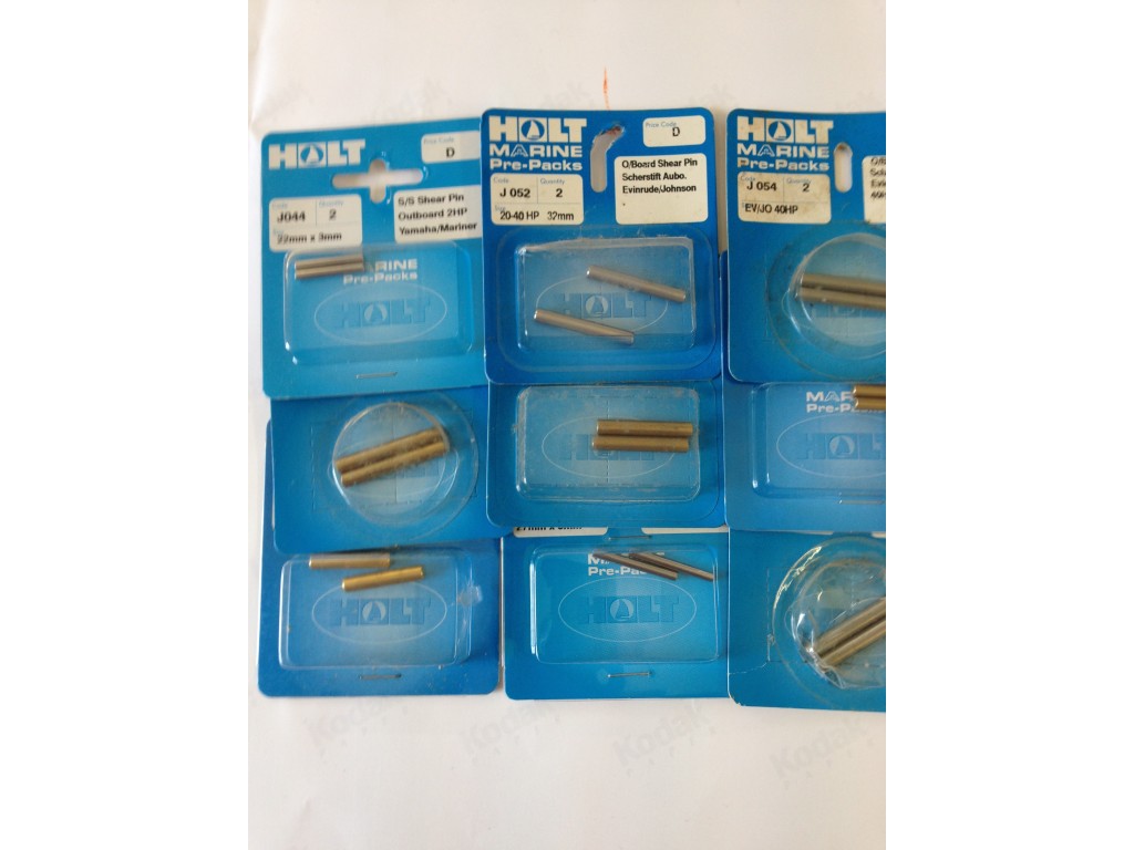 M9.8A Tohatsu Outboard M8A M12A 2 Pack Outboard Motor Shear Pin 